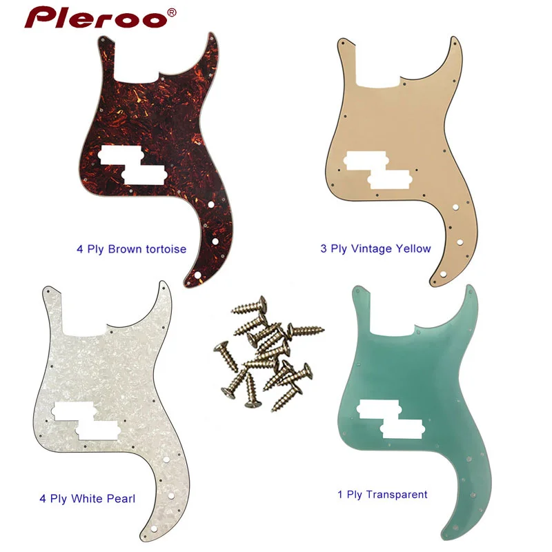 

Custom Guitar Parts Quality Electric Guitar Pickguard - For Japan 4 strings Precision Bass P Bass Guitar Pickguard Scratch Plate