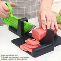 manual vegetable cutter for kitchen potatoes radishes sausages fruits vegetable slicer portable prevents hand injuries tools