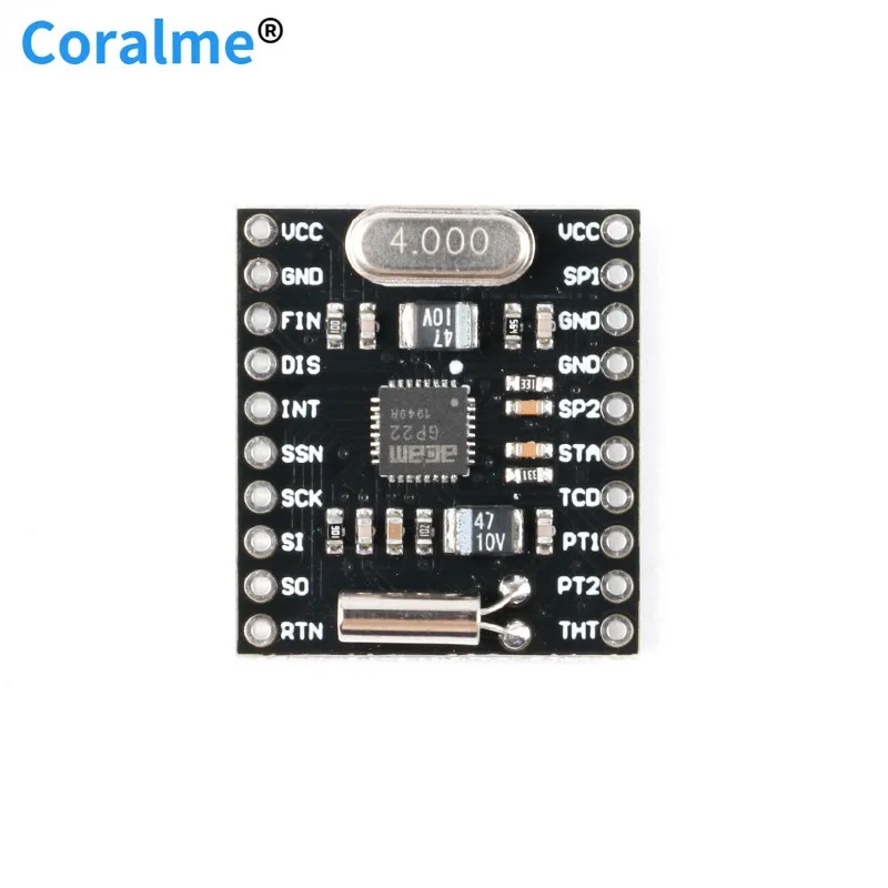 GP22 Time Digital TDC-GP22 Module Converter 4 wire SPI Interface for Ultrasonic Water Meter | Электронные компоненты и