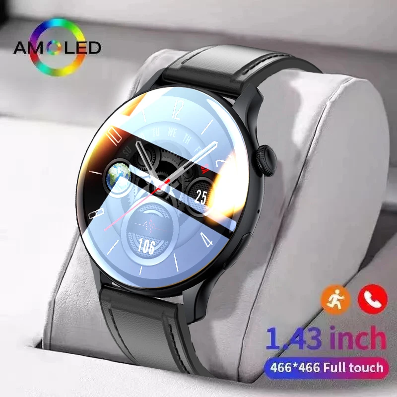 

SACOSDING Smart Watch Woman Bluetooth Answer Call Voice Assistant Business Sports Watches Always Display AMOLED Smartwatch man