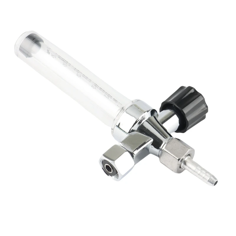 

Straight-Through Pressure Reducer Flow Meter, Flow Tube Connected To Gas Tube Flow Meter