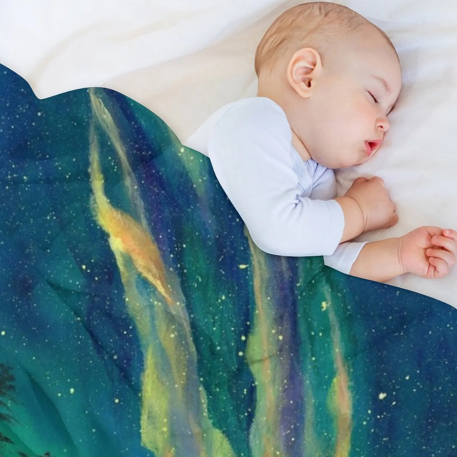 Плед молочного цвета рождественские подарки мягкие кроватки одеяла