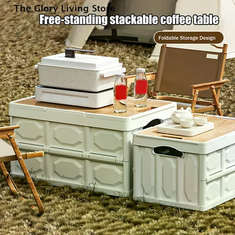 Складной ящик для хранения MA белый полипропилен