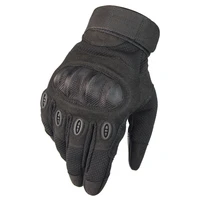 tactical full finger gloves airsoft paintball bicycle outdoor military combat touch screen hard knuckle hunting shooting gloves