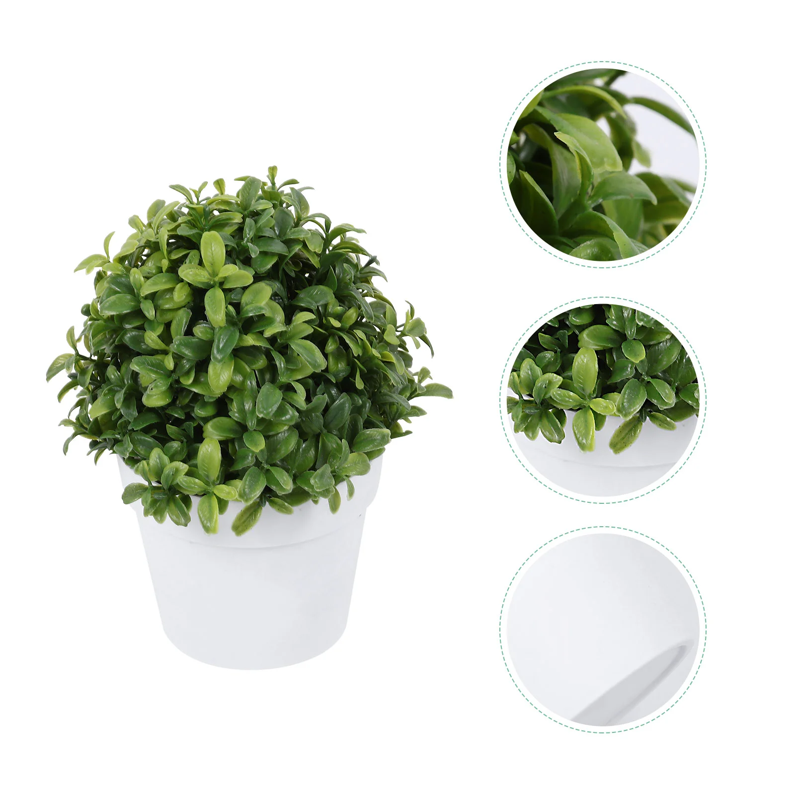 

Small Fake Plant Window Decor Indoor Artificial Plastic Desktop Potted Plants