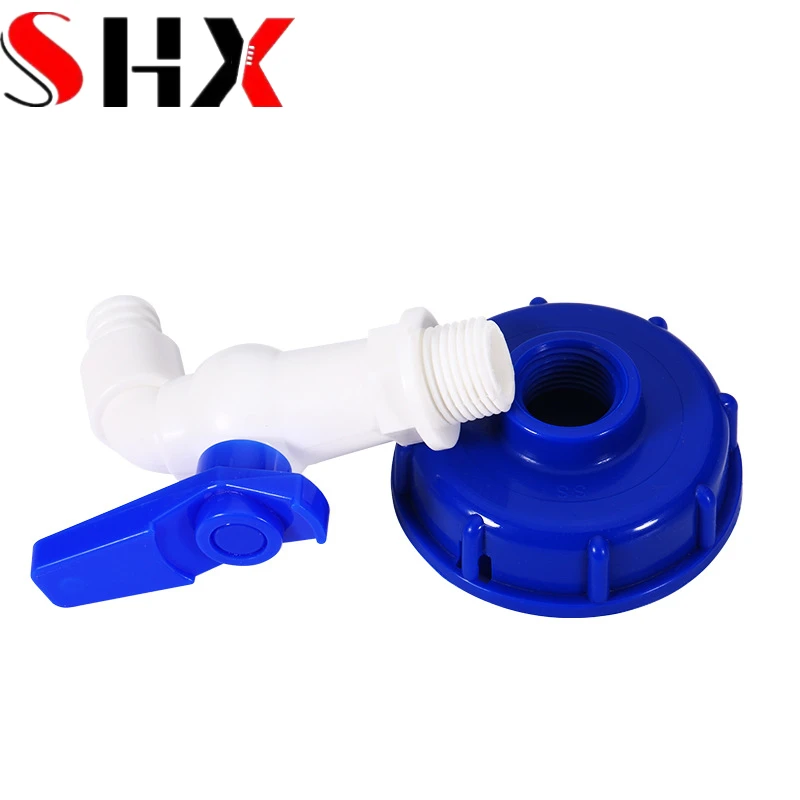 Фитинги тонинового барабана IBC1/2 3/4 &quot6 Разделенный шланг для крана с пластиковым