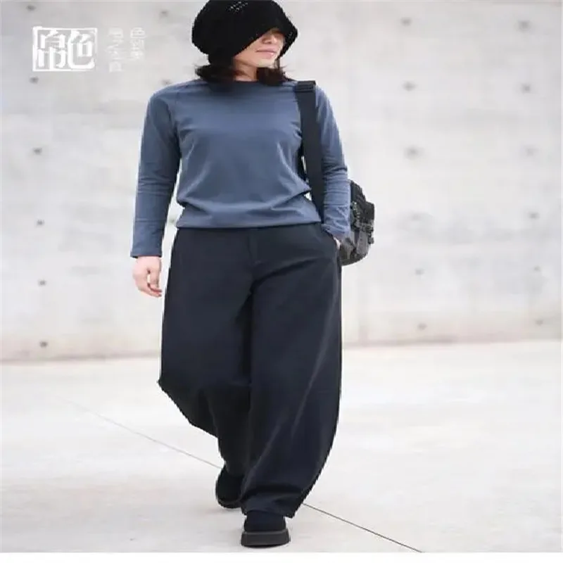 Женские широкие брюки ZSXAUTUMN Z.S.X из полиэстера