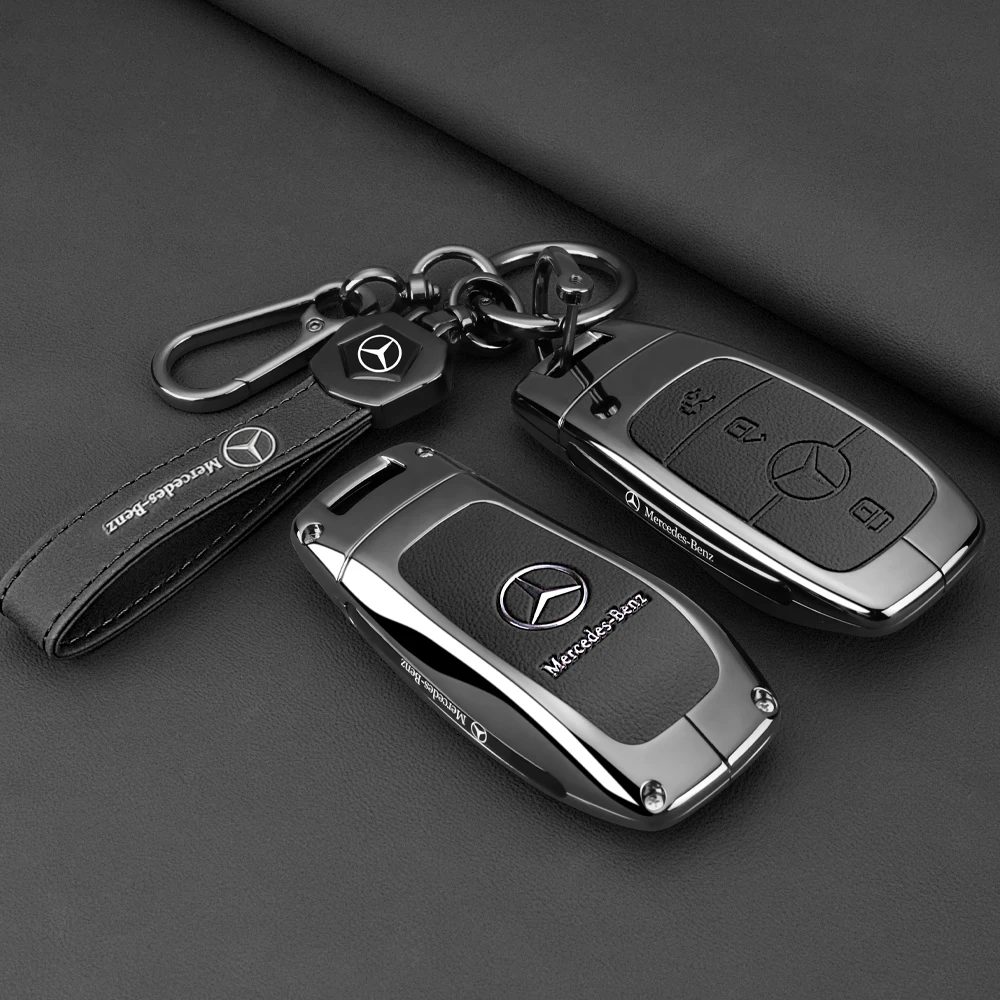 

Чехол-накладка для смарт-ключа автомобиля Mercedes-Benz A, C, E, S, G-класса, GLC, CLE, CLA, GLB, GLS, W177, W205, W213, W222, X167, AMG