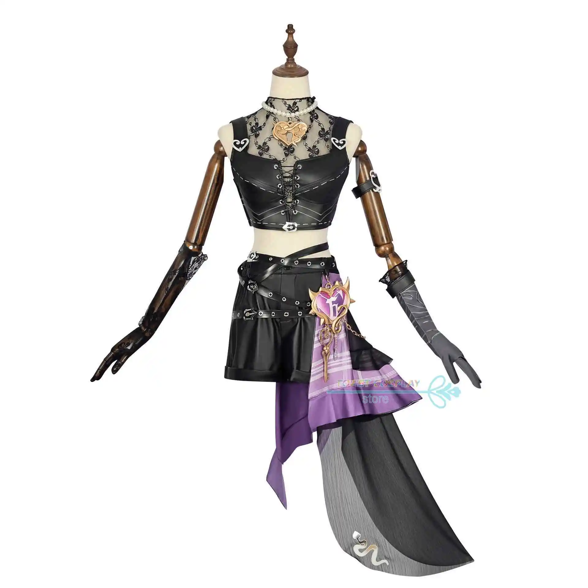 Костюм Вечеринка из искусственной кожи для косплея игры Identity V