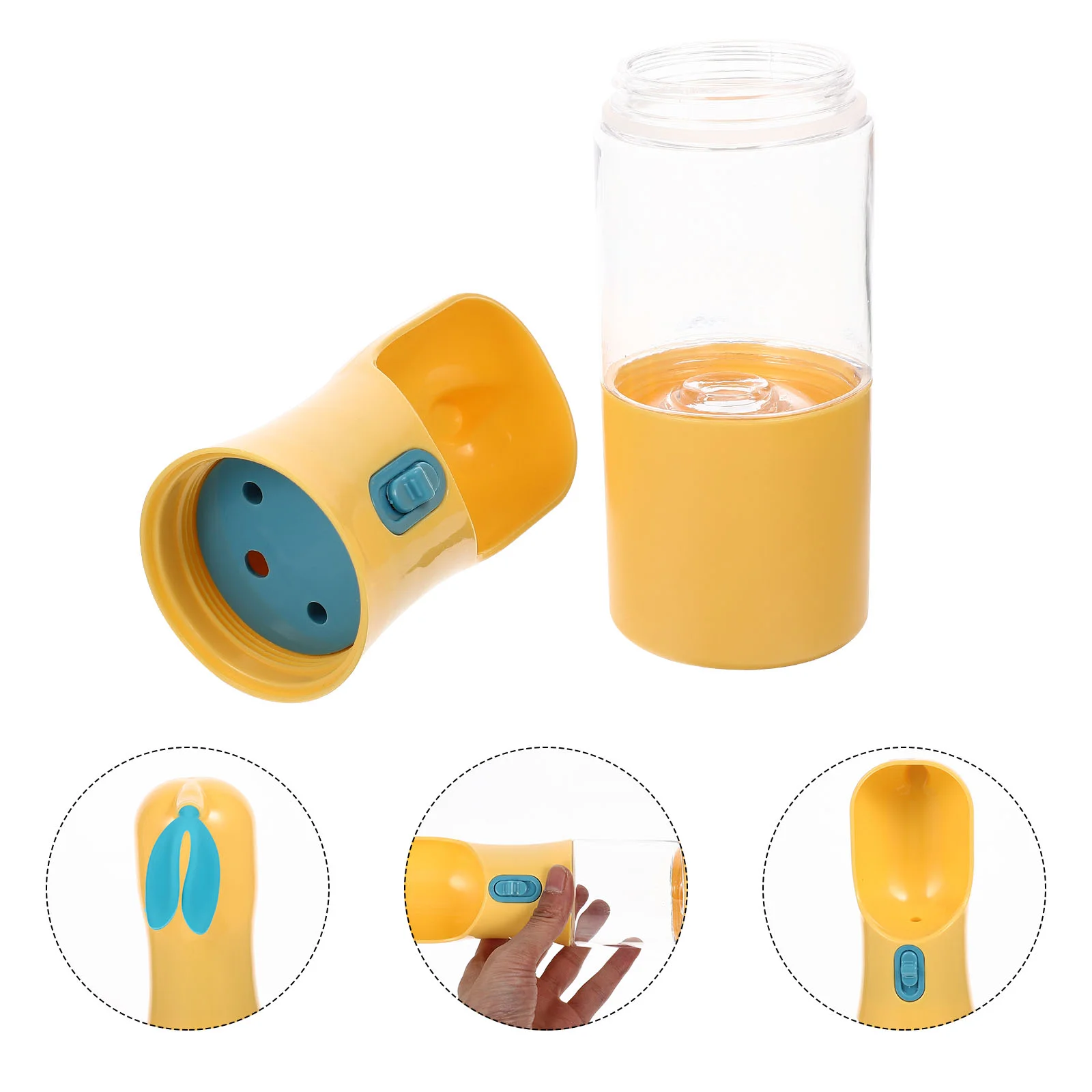 

Water Dog Bottle Pet Dispenser Portable Outdoor Drinking Travel Cup Container Holder Waterer Functional Multi Puppy Cat Walk