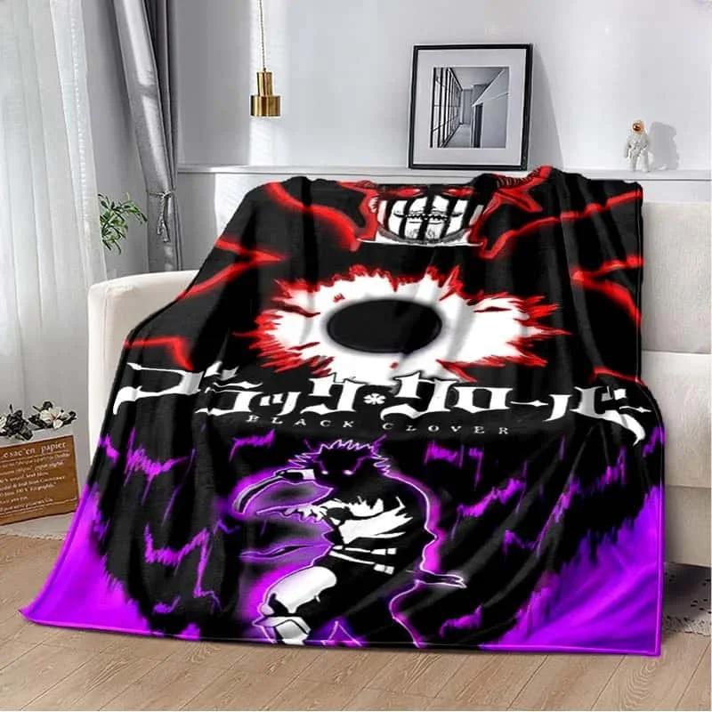 Флисовое одеяло Black Clover