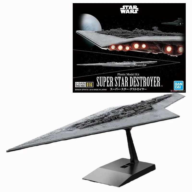 

Bandai Genuine Star Wars Anime Figure Vehicle Model Super Star Destroyer Collection Model Anime Action Figure Toys Free Shipping