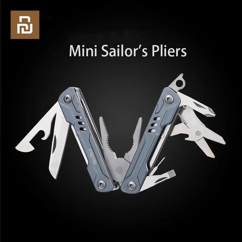 Mijia NexTool 10 In 1 Portable Multi-function Folding Tool Pliers Bottle Opener Scissors Outdoor Multi-Tool Combination Knife