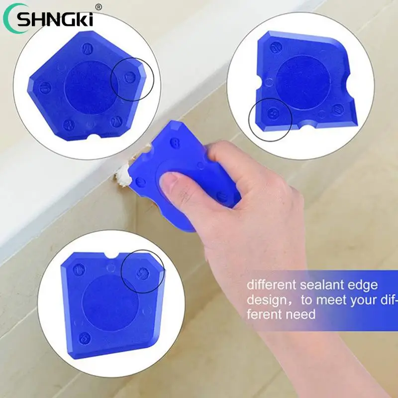 

Инструмент для нанесения герметика на стыки в ванной комнате, 4 шт.