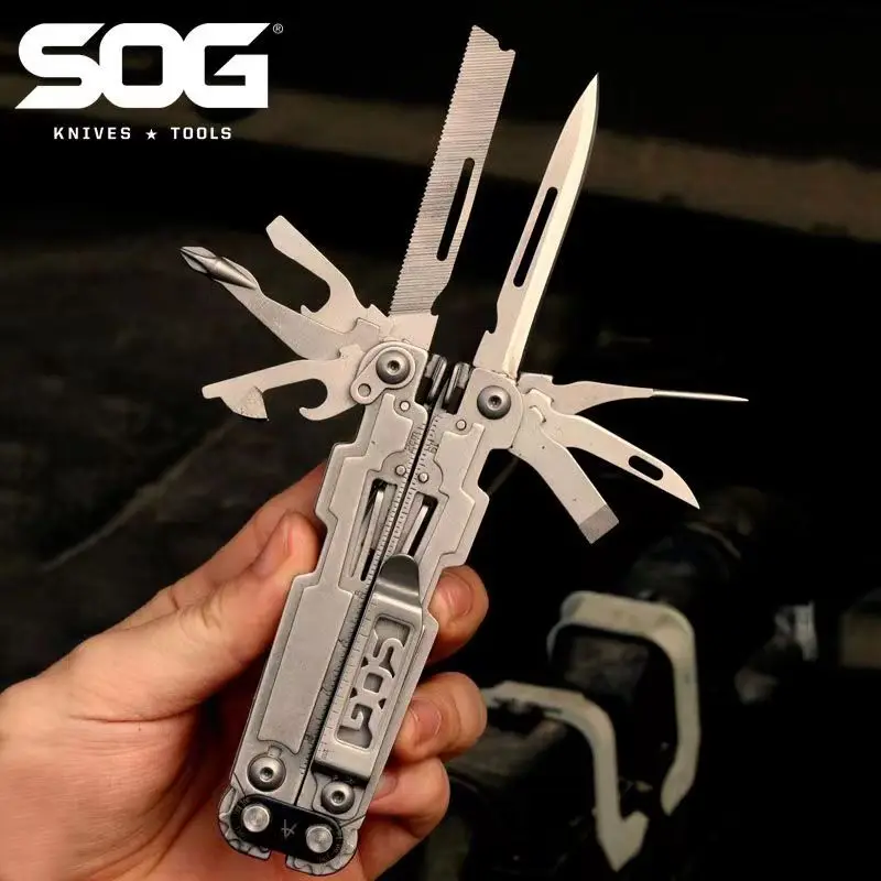 

SOG PA1001/PA1002 EDC Multi-functional Folding Pliers Outdoor Equipment Camping Travel Outdoor Hiking Combination Tool Pliers
