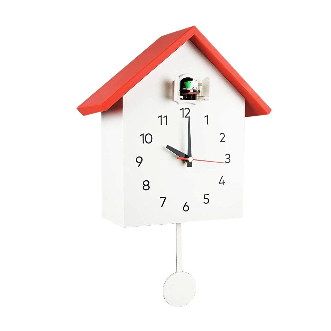 

Cuckoo Quartz Wall Clock Modern Bird Hanging Watch Decoration Alarm Clocks Home Living Room B