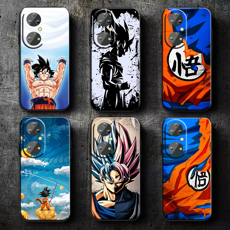 Чехол для телефона с рисунком из Аниме D-Dragon Balls Для Huawei P50 P40 P30 P20 Lite 5G Nova Plus 9 SE Pro 5T Y9S Y9 Prime Y6 Black TPU