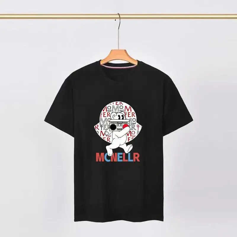 

Мужская хлопковая футболка с коротким рукавом, с круглым вырезом