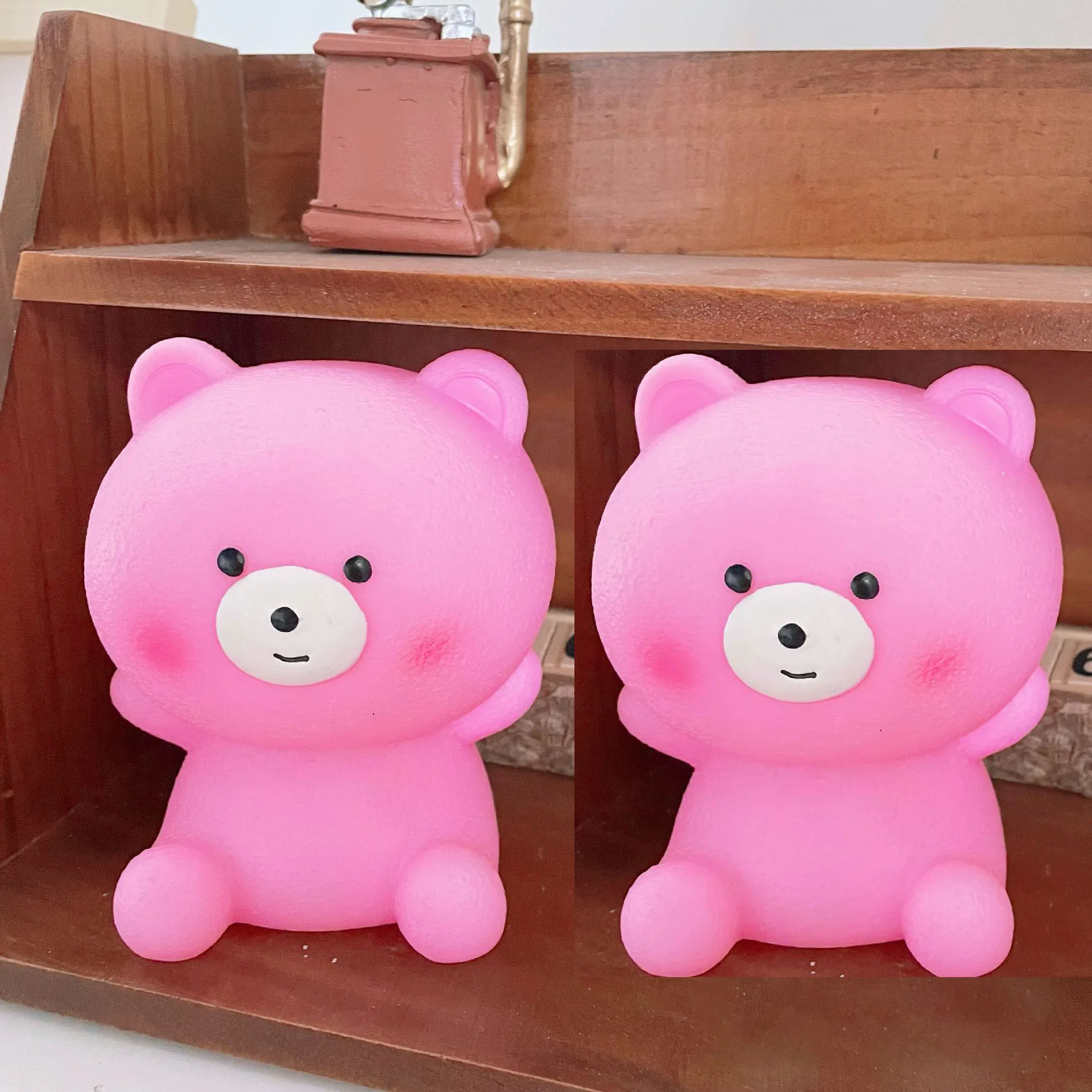 

Ночники в виде медведя, украшение для спальни, ночник для детей, детские подарки, мультяшный милый медведь, ночник, рождественские подарки