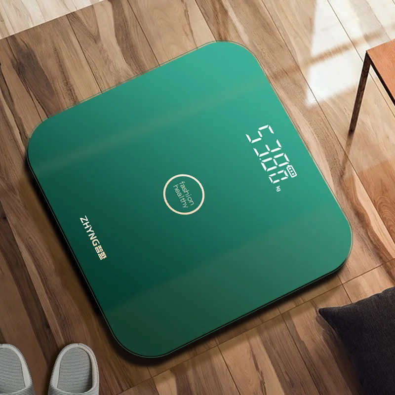 

Digital Weighing Scale Body Electronic Precision Usb Charging Glass Scale Floor Bathroom Pese Personne Household Items