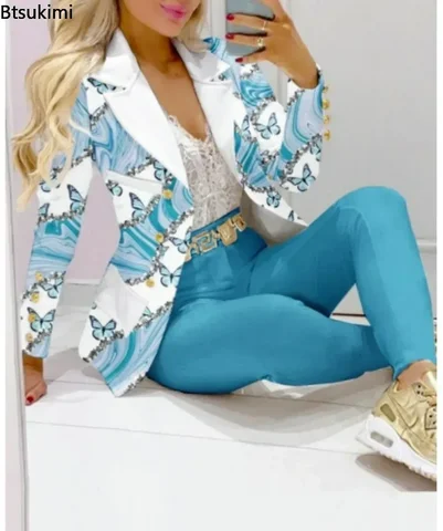 Брючный костюм Btsukimi полиэстер 2 шт