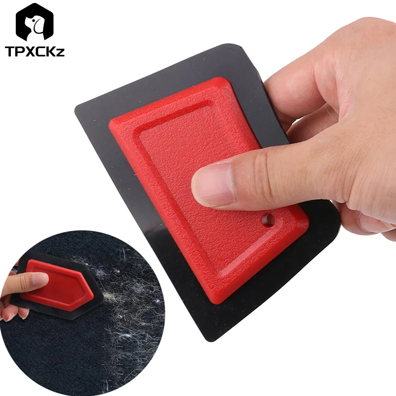 

Pet Hair Remover Dog Hair Removal Device Sofa Car Detail Scraper Pet Hair Brush Remover Hair Removal Silicone Brush Pet Supplies
