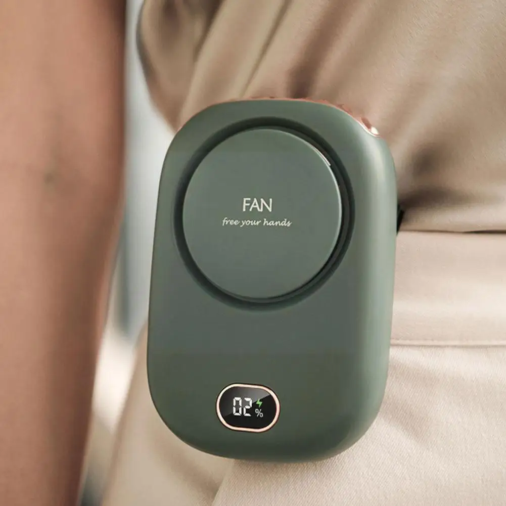 

Portable Lazy Hanging Neck Fan Mini Cooling Fans Bladeless Usb Rechargeable Sports Cooling Fan For Outdoor Sports Travel U7q8