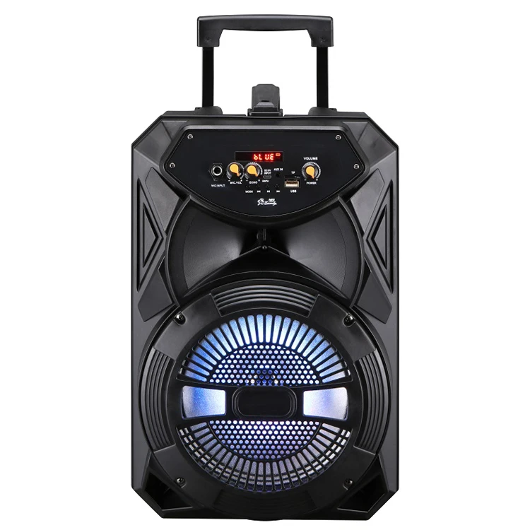 

Wholesale karaoke audio home theaters system Outdoor DJ Party sound box 8 Inch speaker with wheels