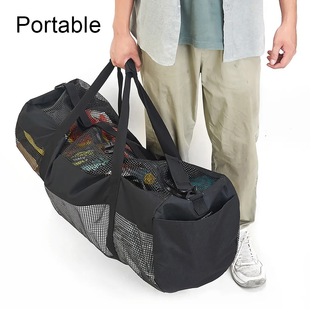 Diving Mesh Bag Nylon Adjustable Snorkeling Equipment Fins Swimsuits Tote Portable Beach Swimming Surfing Net Pouch