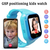 4g sim card childrens gps smart watch sos phone watch smartwatch for kids waterproof ip67 kids gift smartwatch for ios android