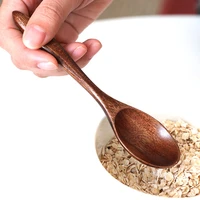 wooden spoon bamboo kitchen cooking utensil tool soup teaspoon catering for kicthen wooden spoon