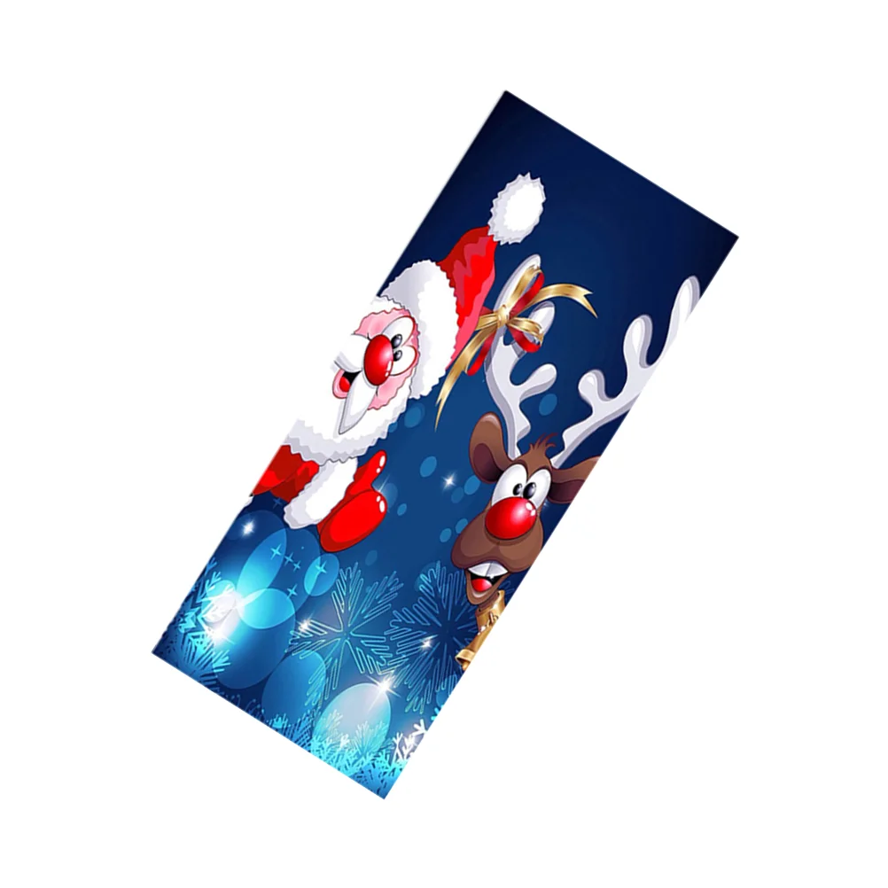 

1Pc Adornment Door Stickers Adhesive Removable Door Murals for Bedroom Bathroom