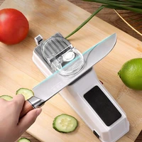 usb electric knife sharpener scissors sharpening machine white adjustable multi function kitchen gadgets tools accessories