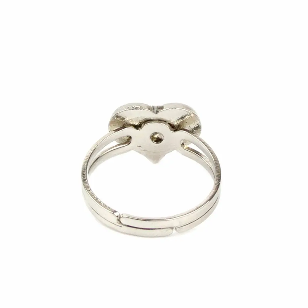 Регулируемое термочувствительное кольцо-сердце