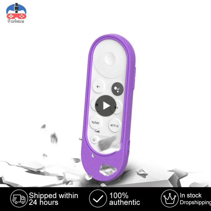 

Loss Prevention Control Protective Shell 2020 Voice Remote Tv 2 Control Protective Cove Durable Silicone Case For Google Tv 2