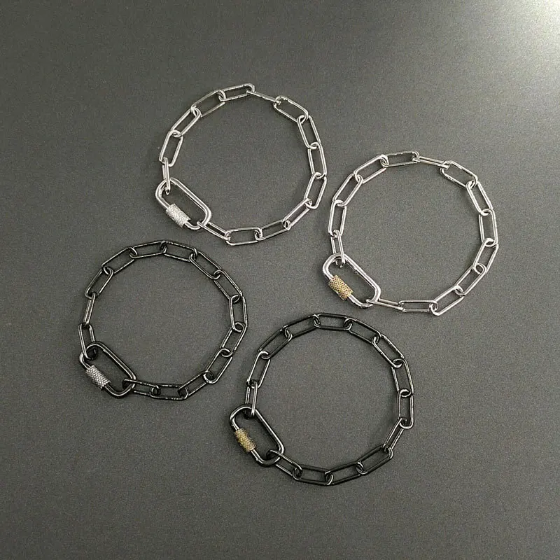 

Женский браслет-цепочка из серебра 925 пробы