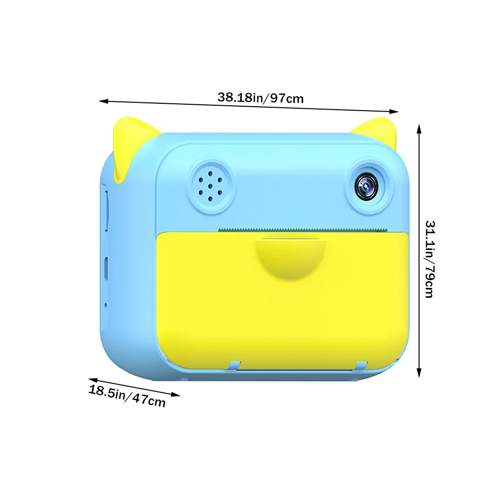 

Children Camera Instant Print Camera16 32GB Instax Print For Kids Birthday Gift 1080P Camera With Thermal Photo Paper Toy Camera