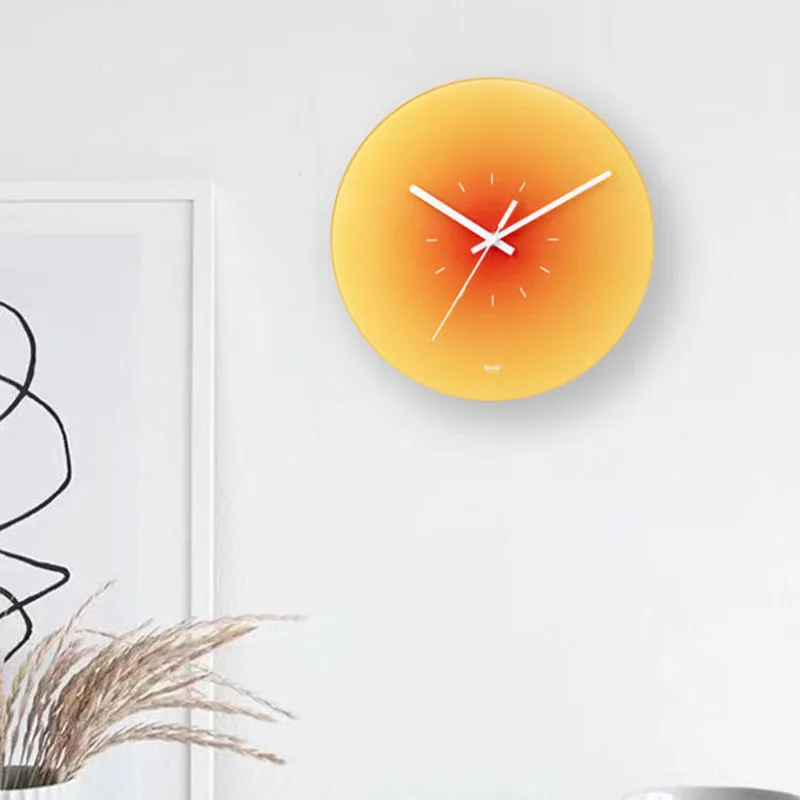 

Creative Silent Wall Clock Unusual Nordic Design 3d Clock Mechanism Live Room Home Kitchen Decoration Reloj Pared Home Decor NU