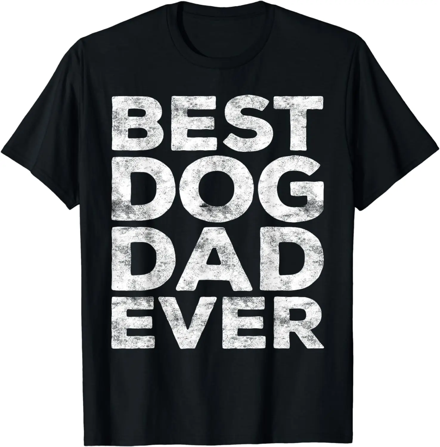 Футболка с надписью Best Dog Dad Ever