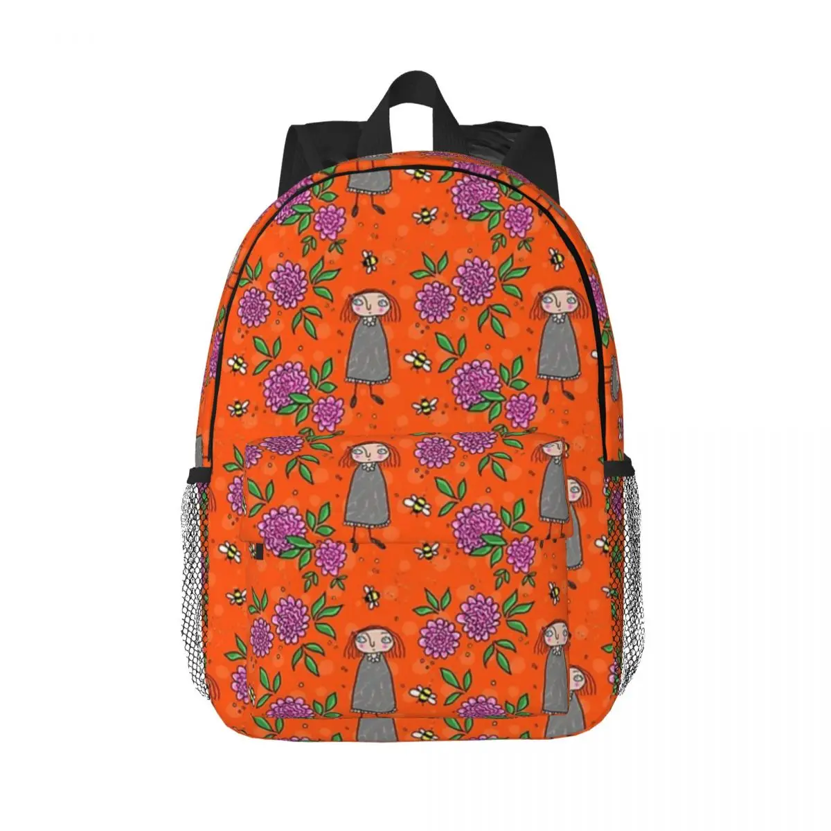 

Храбрости дамы, розы Сад 2 рюкзак мальчиков девочек книжная сумка мультфильм дети школьные ранцы путешествия рюкзак сумка на плечо большой емкости