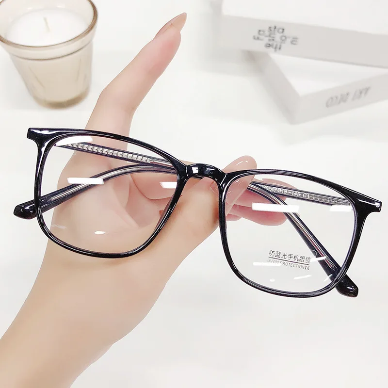Очки по рецепту голусветильник зеркальные близорукость очки TR90 квадратные