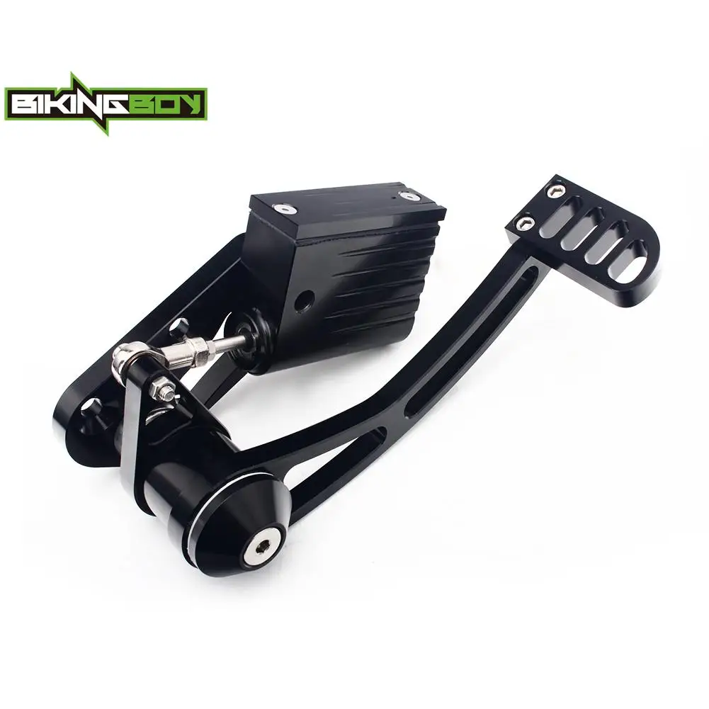 Фото Комплект передних педалей BIKINGBOY для Softail Heritage Deluxe FLSTN Deuce FXSTD Springer 84-99 90 91 92 93 94 95 4-скоростной Big Twin 58-79 3/4 дюйма №4