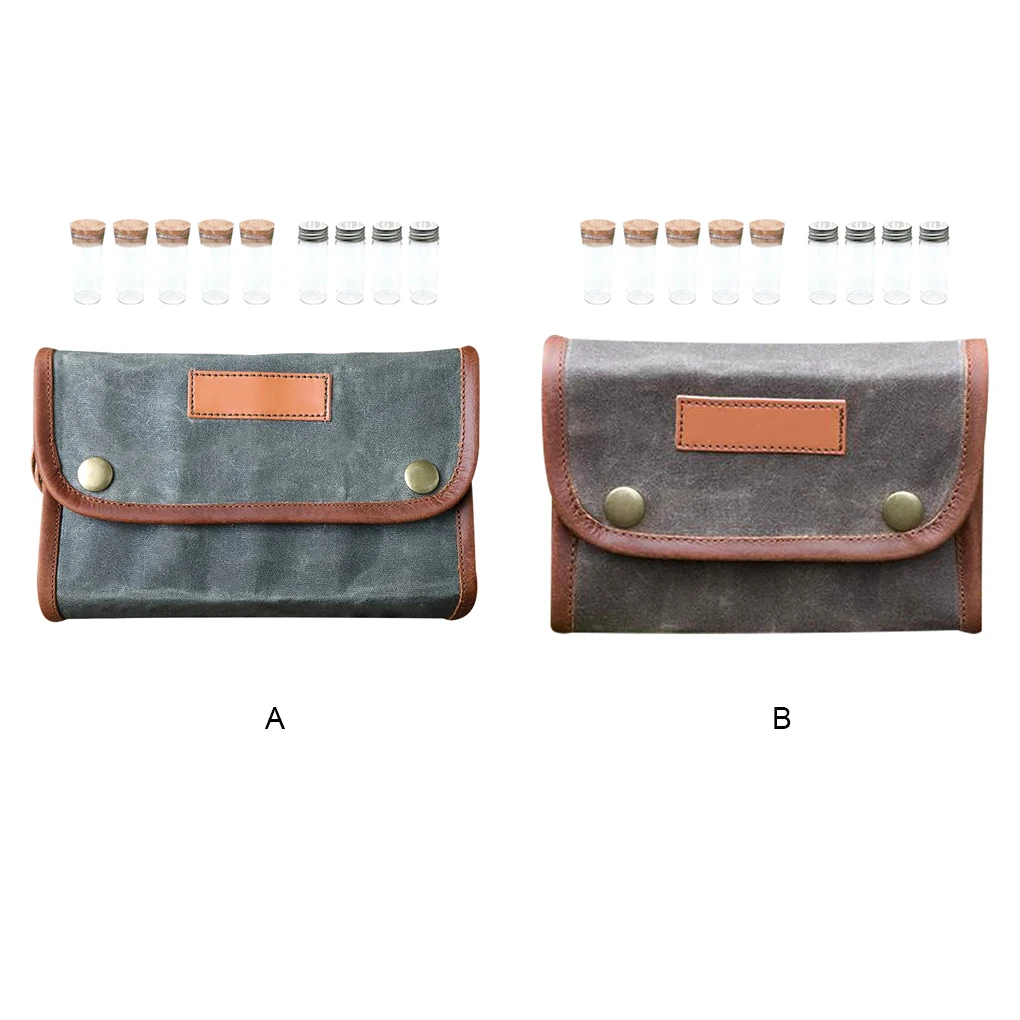 

9 шт., стеклянная бутылка для специй, с сумкой