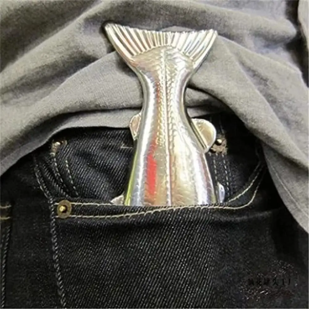 Портативная плоская колба из нержавеющей стали 304 3 унции креативная