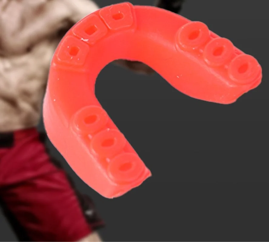 

1 Set Boxing Braces Adult Kids EVA Teeth Protection Anti-Molar Soccer Basketball Karate Trainer Braces with Box