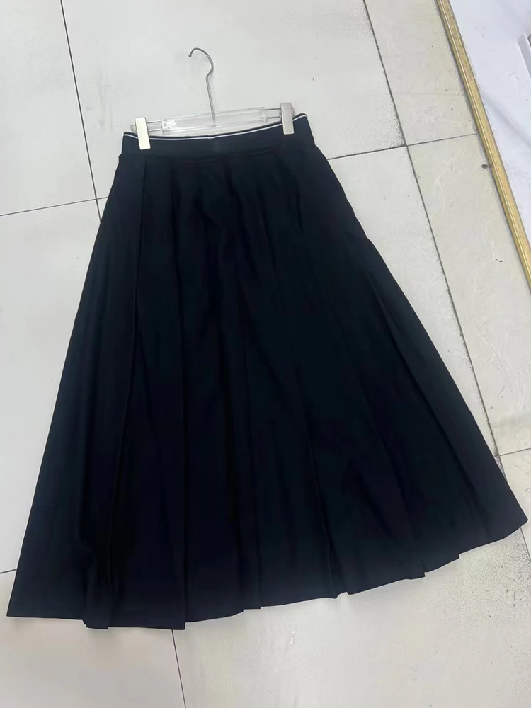 Юбка-пуф женская с высокой талией эластичная универсальная Свободная юбка в