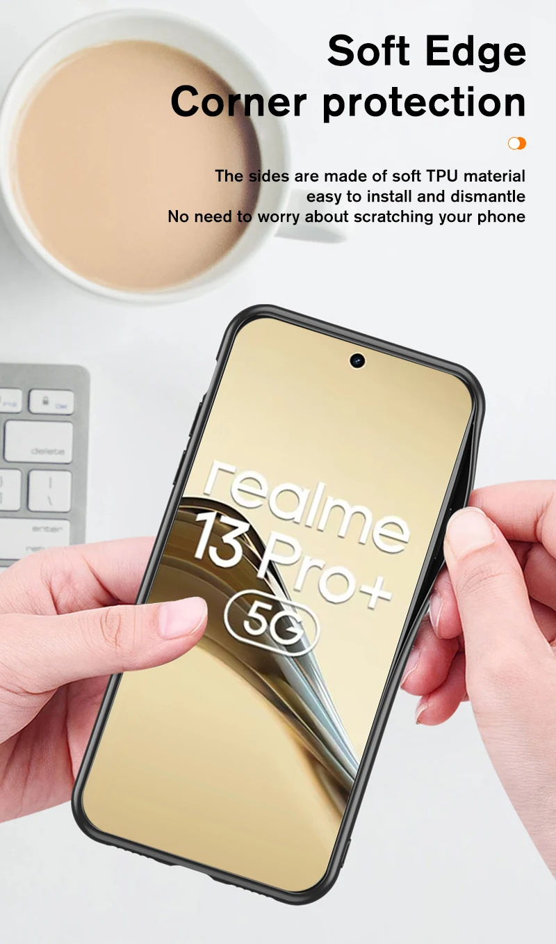 Чехол для телефона Realme 13 Pro Plus 13Pro plus + 5G металлическая задняя панель защита камеры