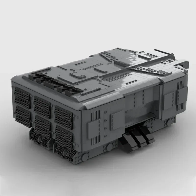 Звездная модель фильма Moc строительные кирпичи пустынный комбайн технология