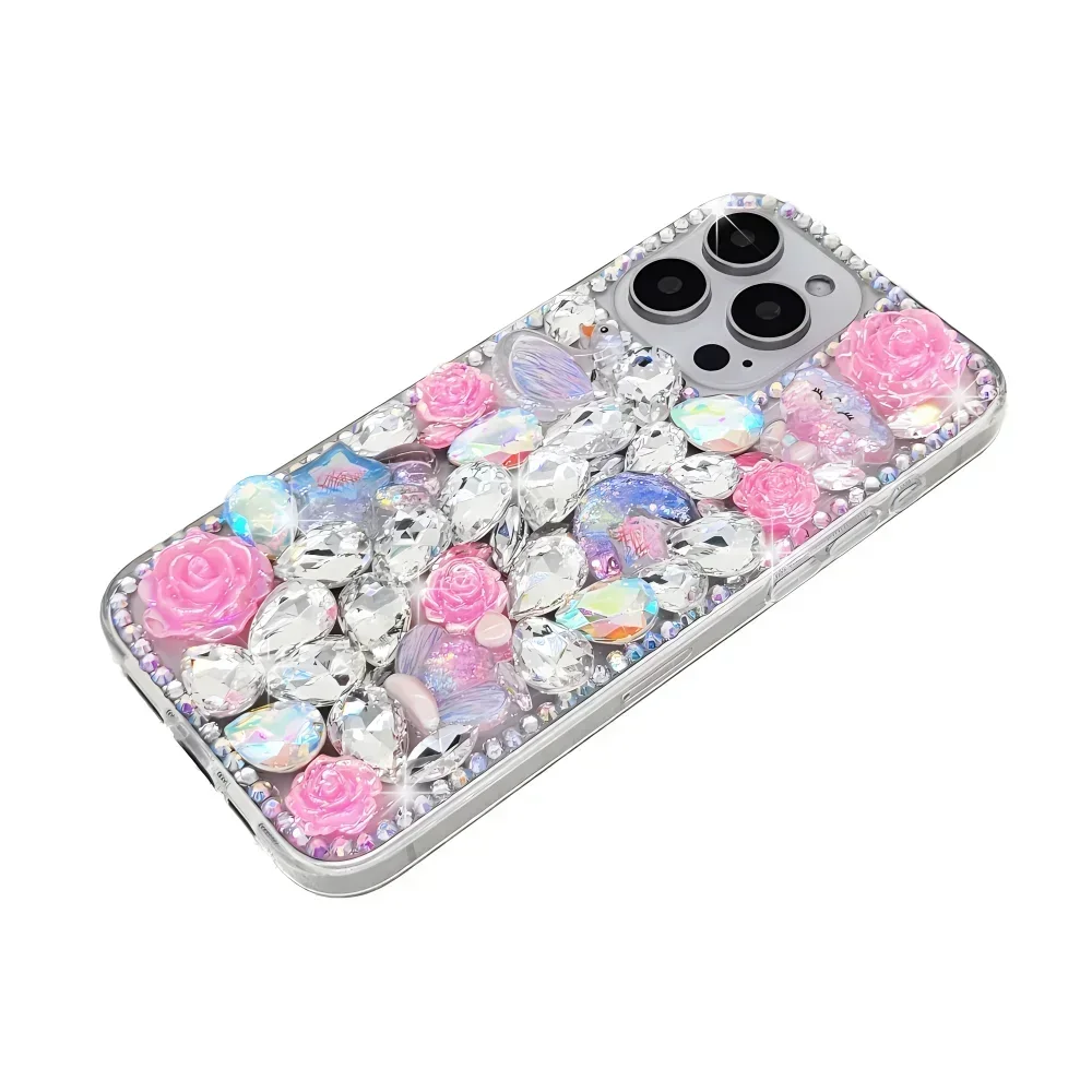 Чехол со стразами для Samsung Galaxy A20 A30 A50 A70 A20S A21S A30S A50S A70S с бриллиантами телефона Sunjolly