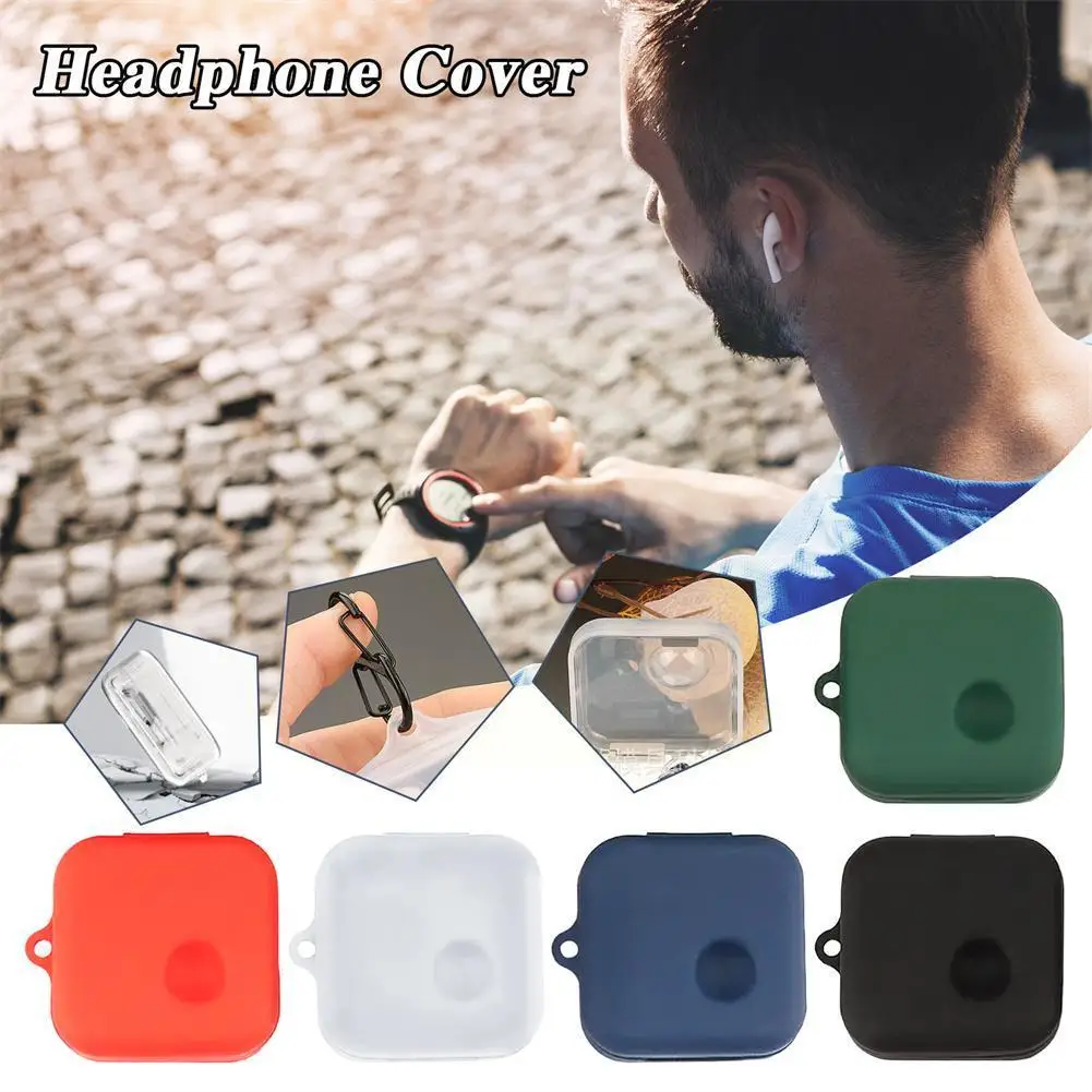 

For Nothing Ear (2) Headphone Protector Cover Case with Hook Impact-resistant Washable Shell Silicone Sleeve For Nothing Ea Y5W8